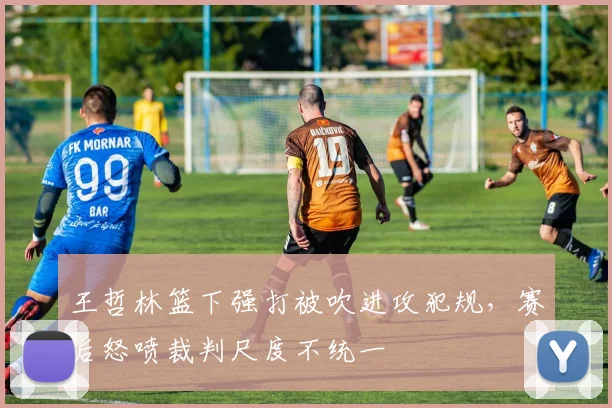 王哲林篮下强打被吹进攻犯规，赛后怒喷裁判尺度不统一